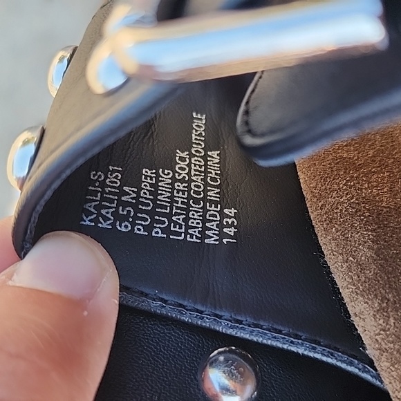 New! Steve Madden Women's Kali S Studded Footbed Chunky Platform Sandals - Picture 5 of 15